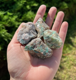 Chrysocolla Rough | 30-50mm | Madagascar