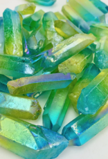 Aura Quartz Points | Rough | Caribbean Aura