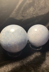 Pelham Grayson Blue Calcite Sphere | 50-65MM | Mexico