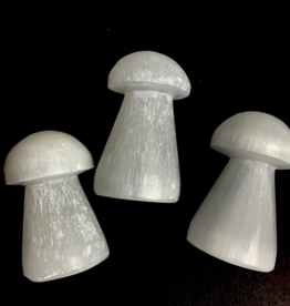 Pelham Grayson Selenite Mushroom | 65-70MM