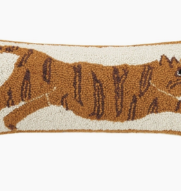 Peking Handicraft Tiger with Tassels Hook Pillow