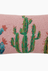 Peking Handicraft Pretty Cactus Hook Pillow