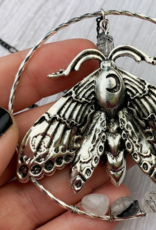 SpotLight Jewelry Silver Luna Moth Necklace