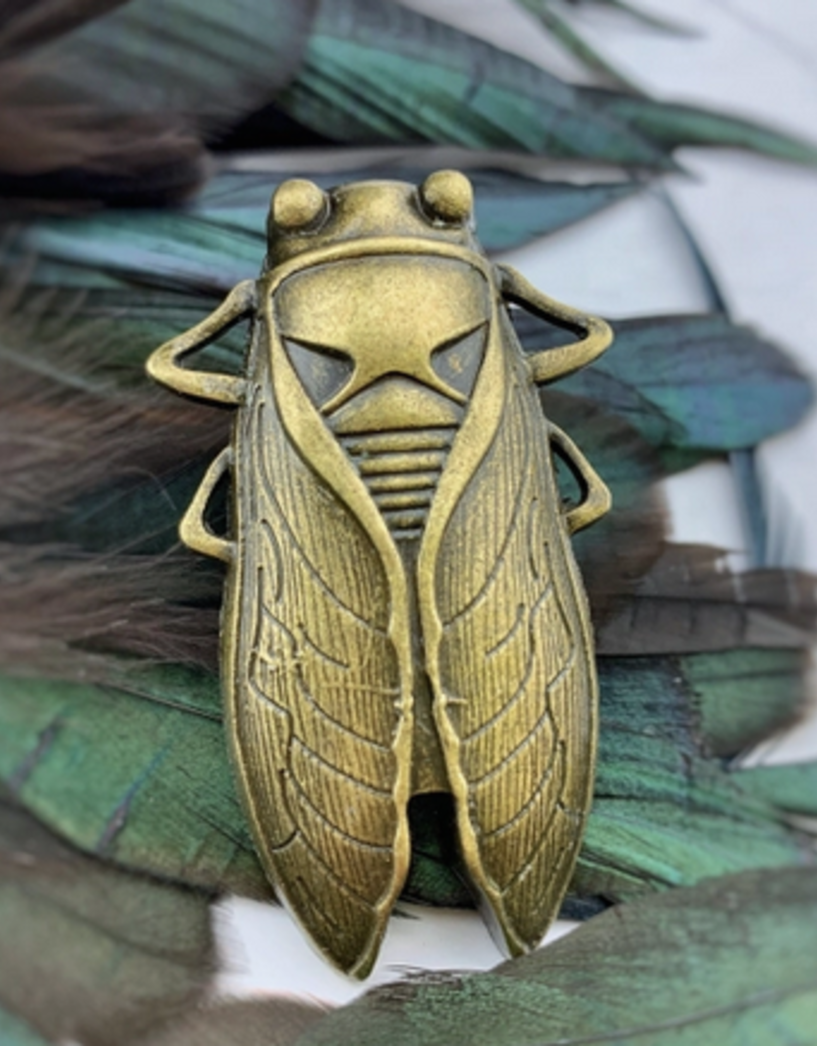 SpotLight Jewelry Bronze Cicada Ring