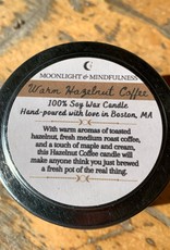 Moonlight and Mindfulness Warm Hazelnut Coffee 4oz Candle