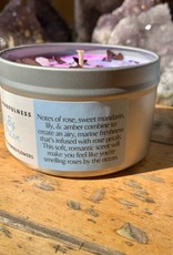 Moonlight and Mindfulness Roses by the Ocean 8oz Candle