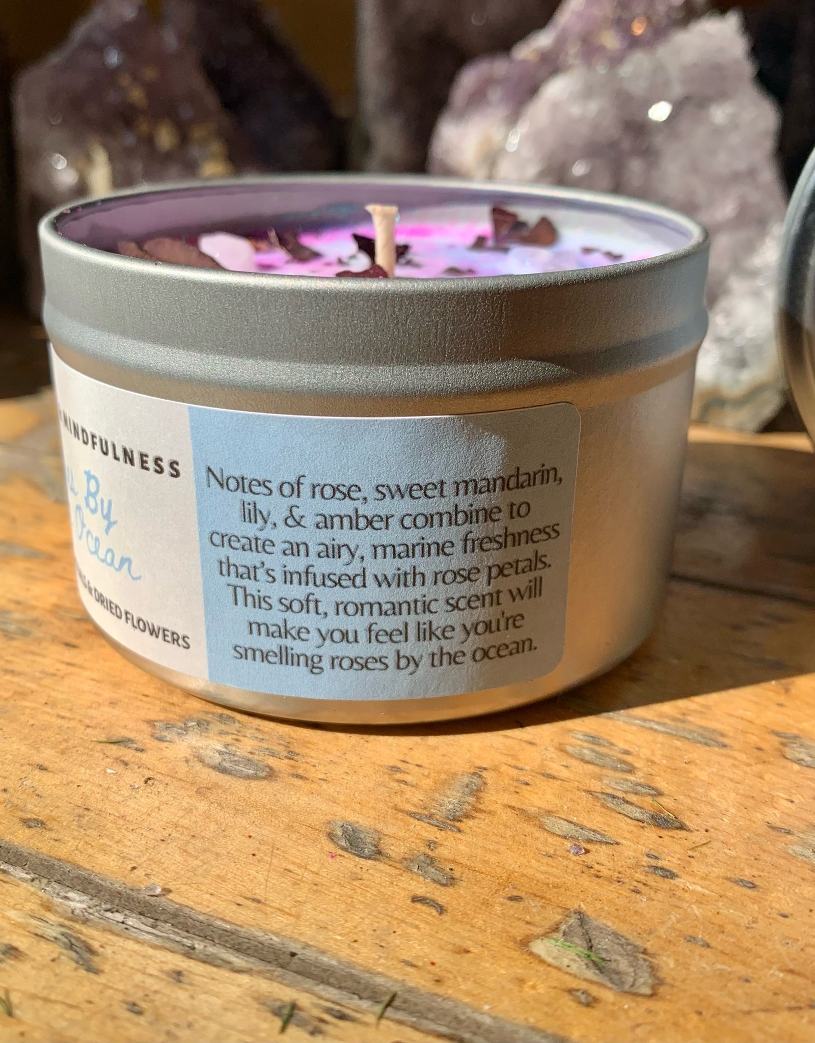 Roses by the Ocean 8oz Candle