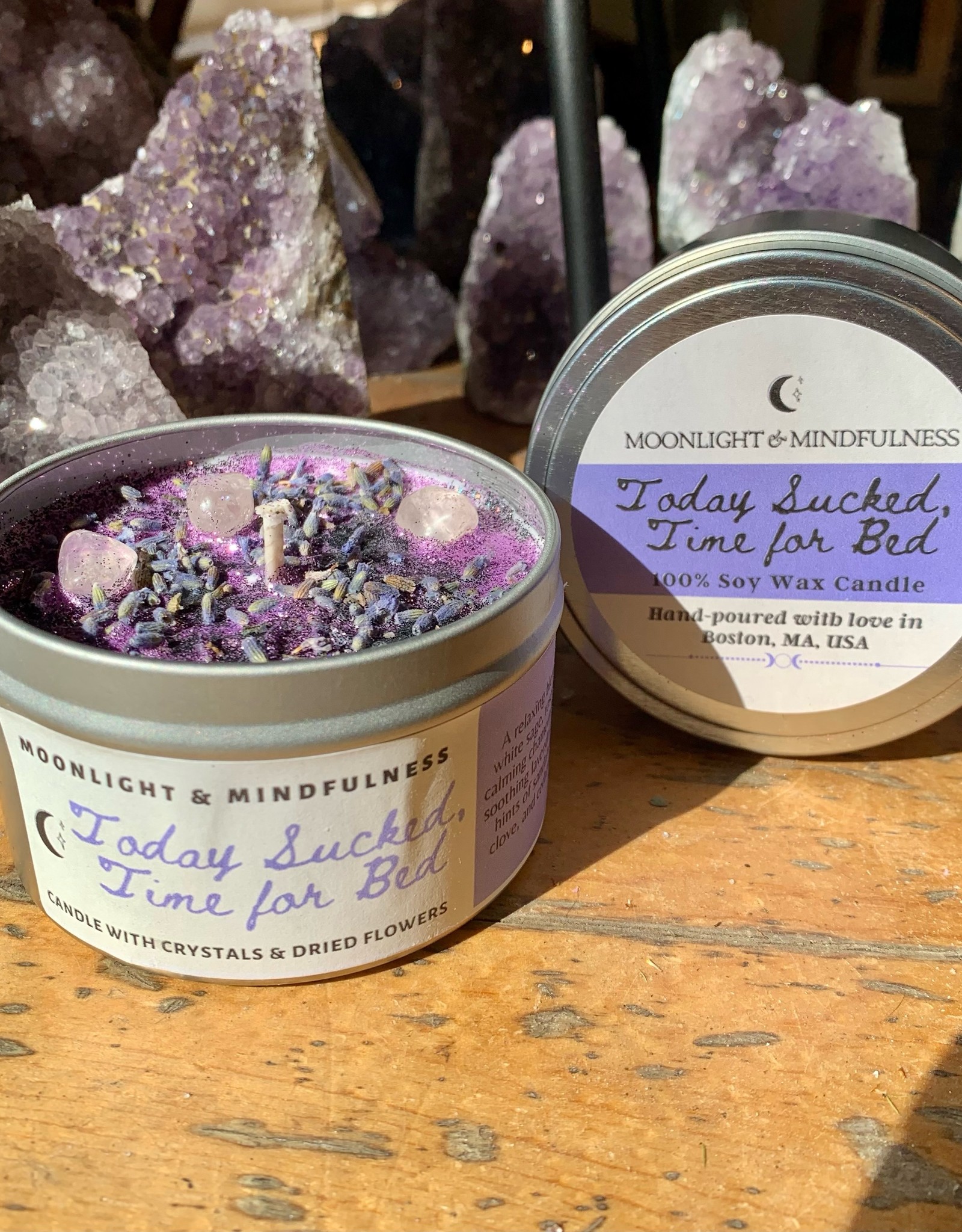 *Today Sucked, Time For Bed 8oz Candle