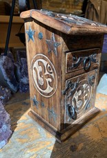 Herb Chest - Om Carved
