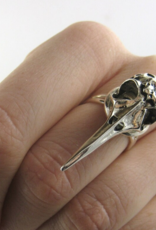 SpotLight Jewelry Silver Bird Skull Ring