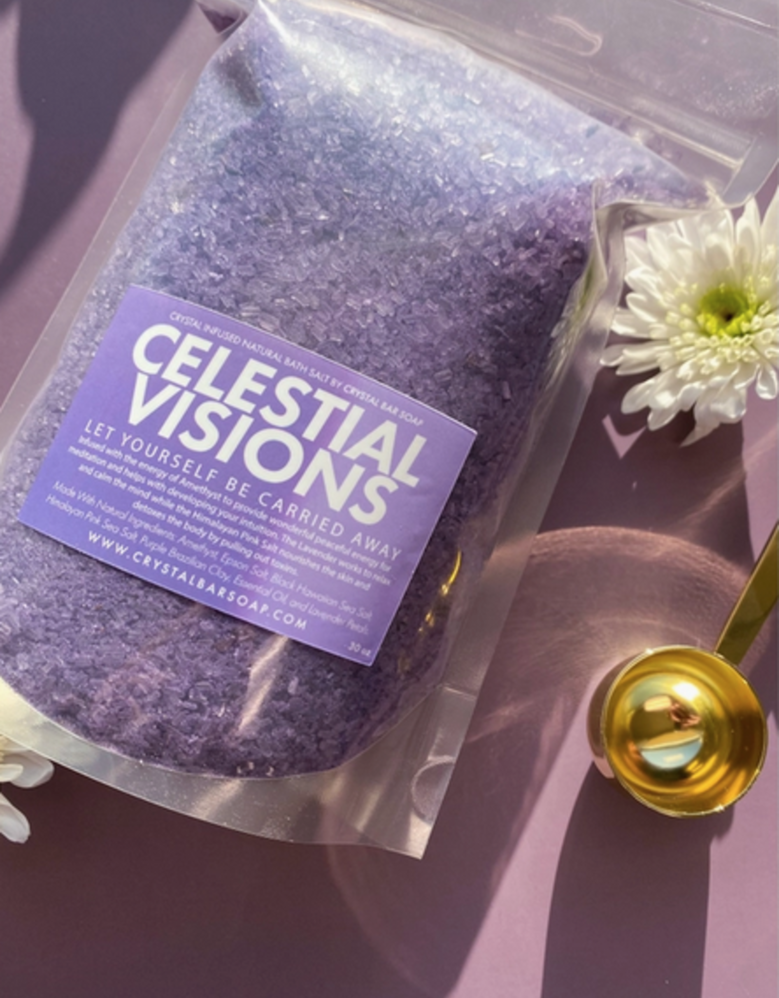 Crystal Infused Bath Salts