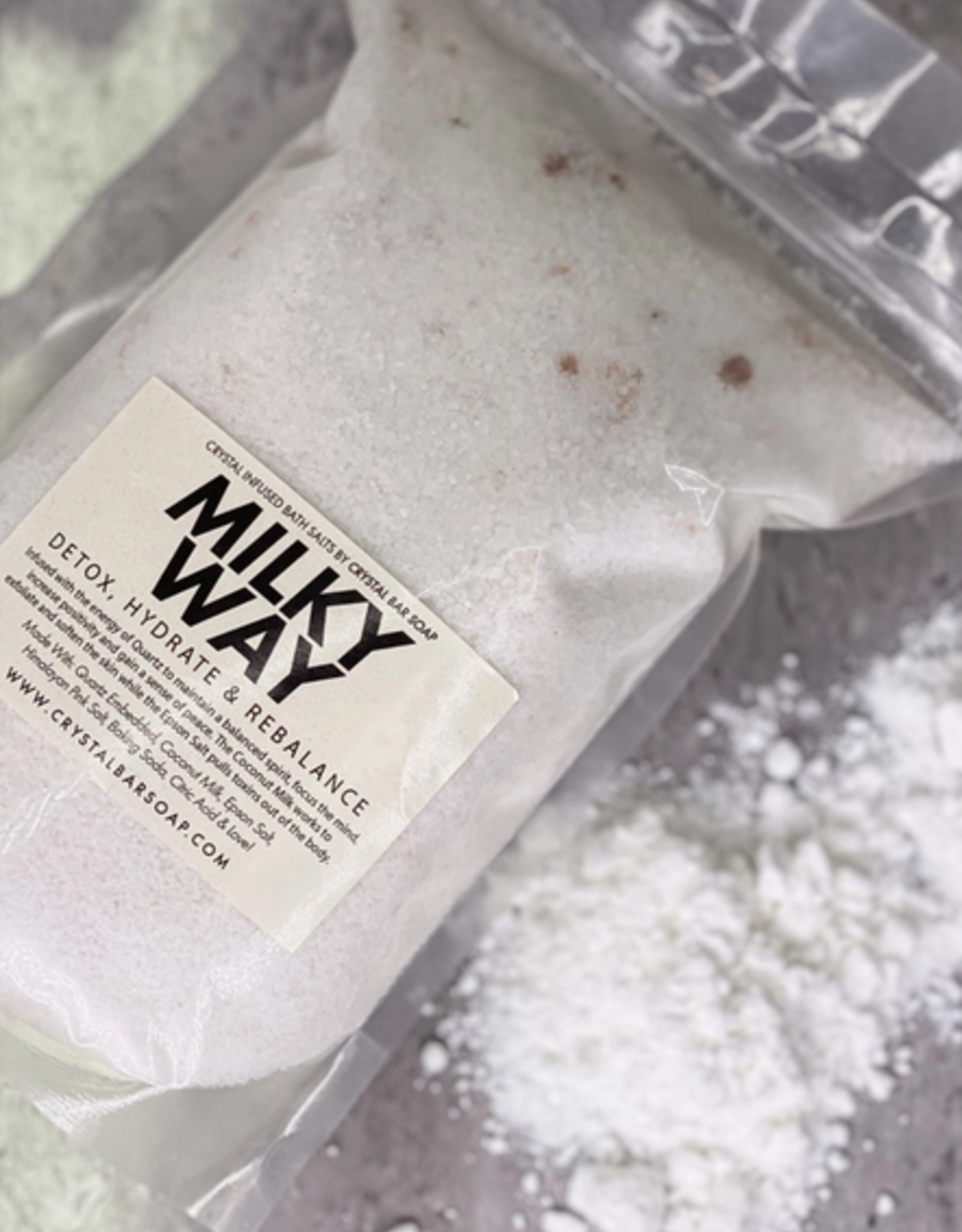 Crystal Infused Bath Salts