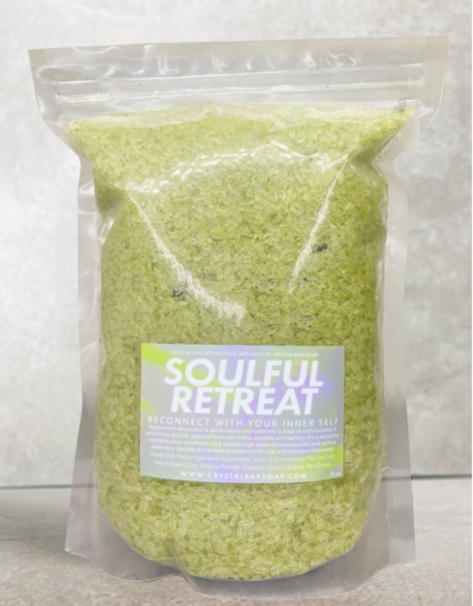 Crystal Infused Bath Salts