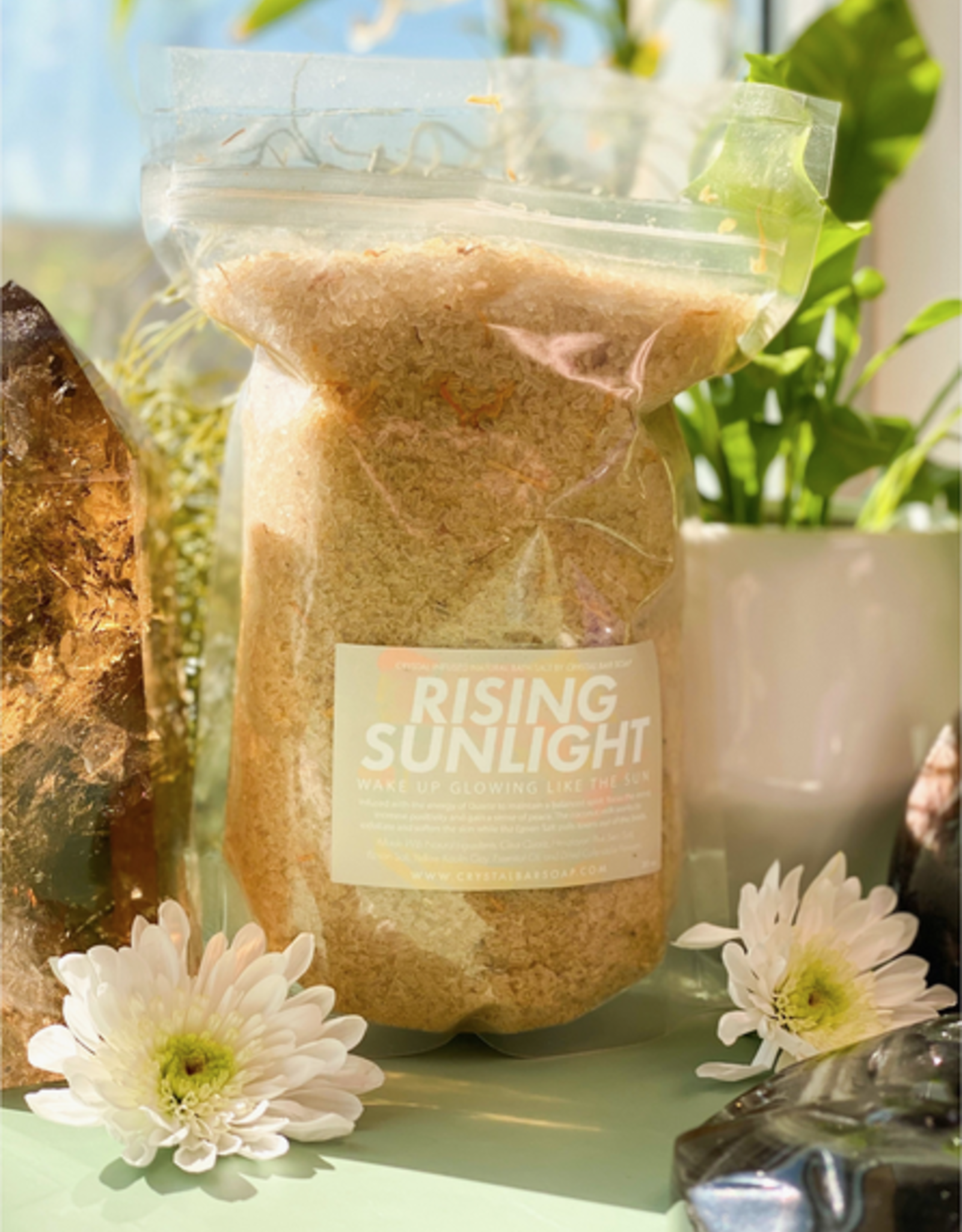 Crystal Infused Bath Salts