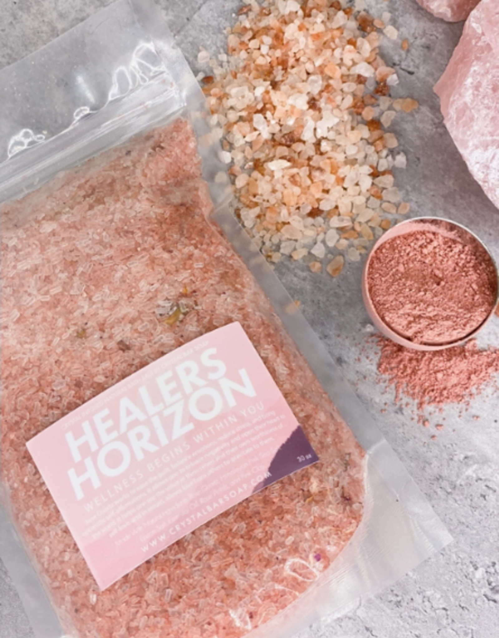 Crystal Infused Bath Salts