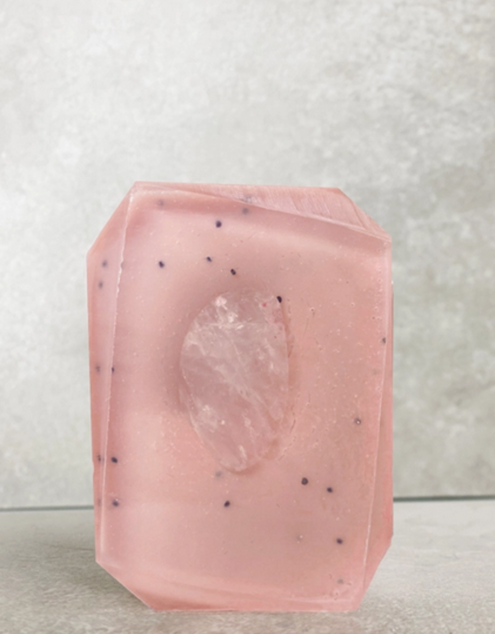 Crystal Soap *Ceramic Rose