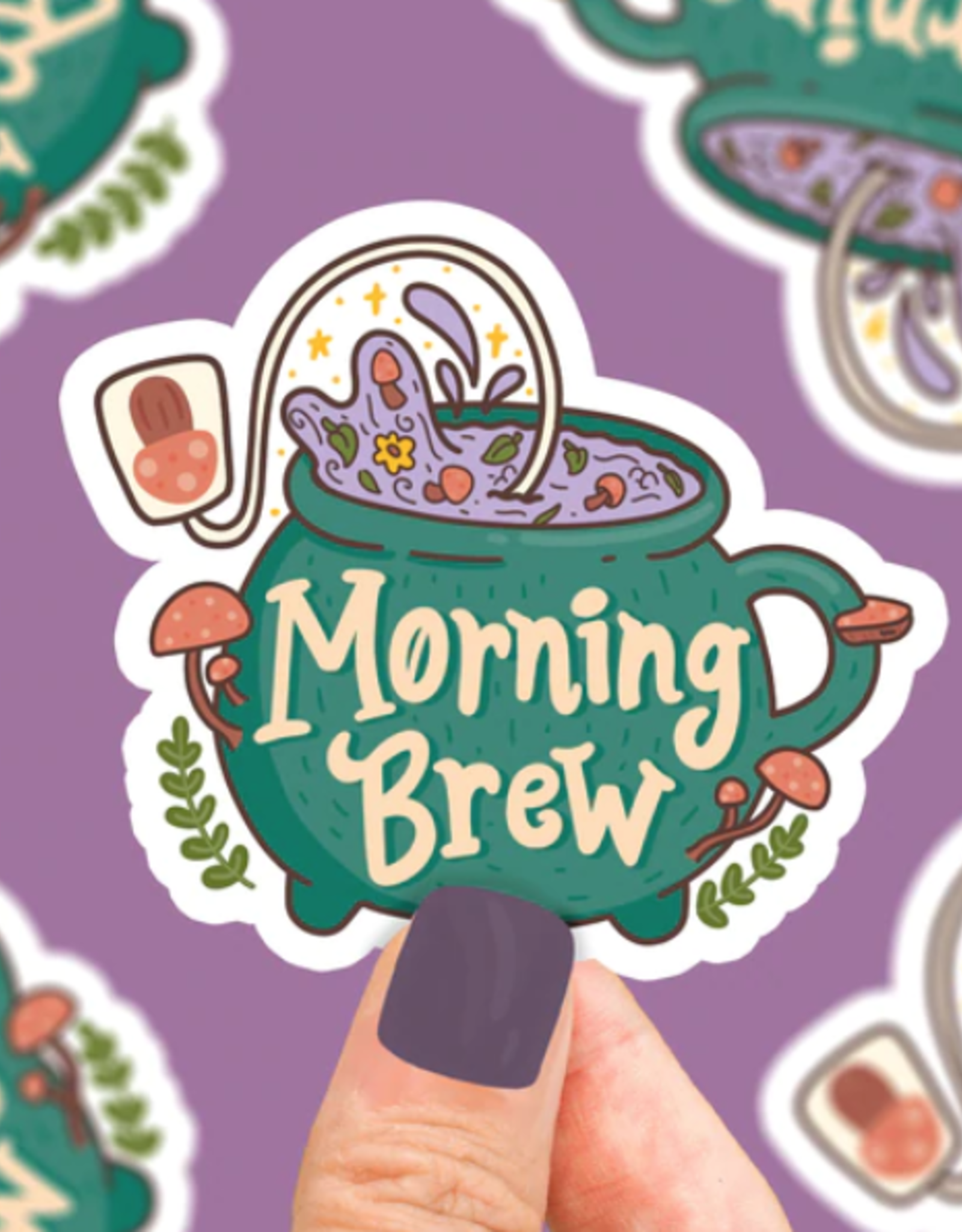 Turtle's Soup Morning Brew Sticker