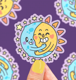 *Sun and Moon Hugs Sticker