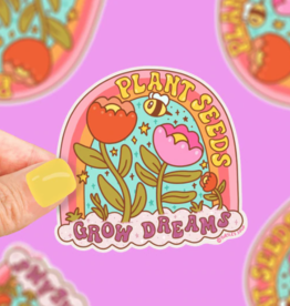 Turtle's Soup Plant Seeds Grow Dreams Sticker