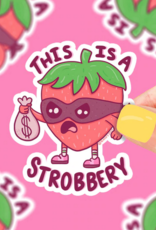 Strobbery Sticker