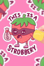 Turtle's Soup Strobbery Sticker