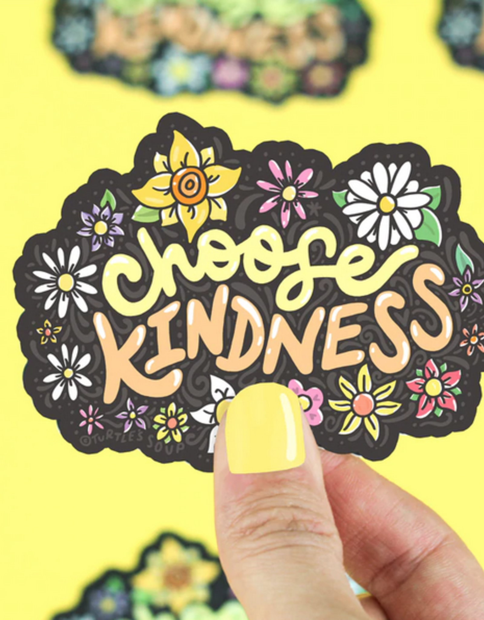 Turtle's Soup Choose Kindness Sticker