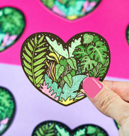 *Tropical Heart Sticker