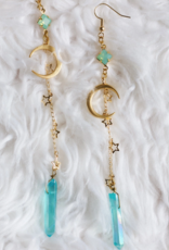 Bohindie Stream Light the Sea Earrings Turquoise