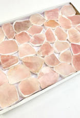 Rose Quartz Flat | 40-60MM | Brazil