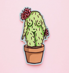 Little Woman Goods *Cactus Girl Vinyl Sticker