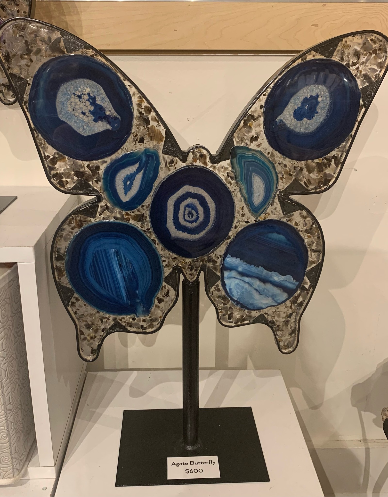 Pelham Grayson Agate Butterfly