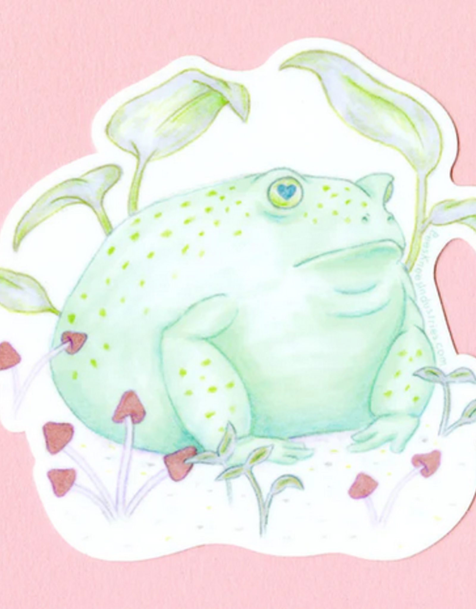 Round Toad Sticker*