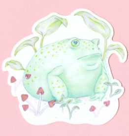 Bee's Knees Industries Round Toad Sticker*