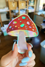 Holo Mushroom Sticker