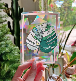 Monstera Suncatcher