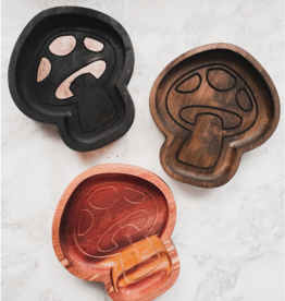 *Wooden Mushroom Tray