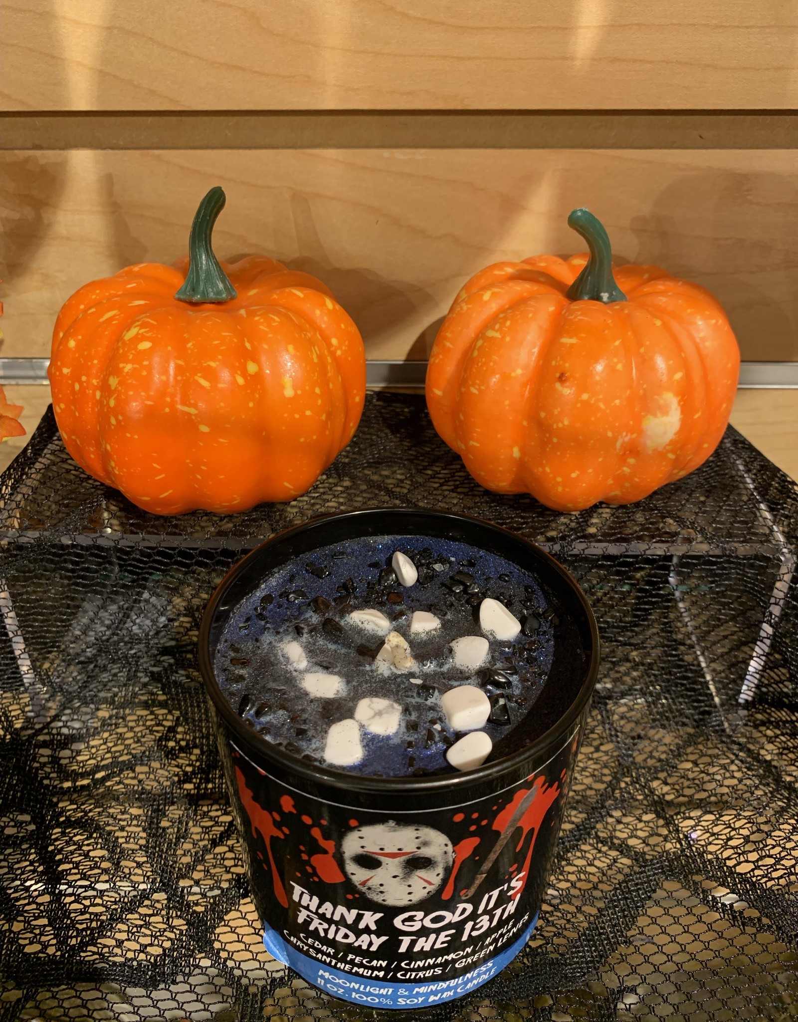 Moonlight and Mindfulness Thank God It's Friday The 13th Candle 11oz (seasonal)