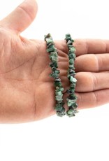 Pelham Grayson Crystal Chip Bracelet Emerald