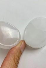 Selenite Worry Stone | 4cm | Morocco Selenite Worry Stone | 4cm | Morocco