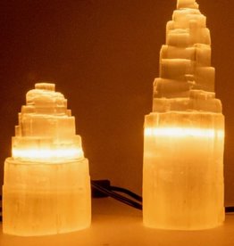 Selenite Tower | 15CM | Morocco