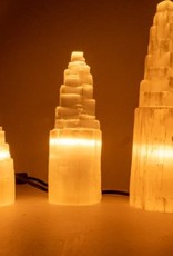 Selenite Tower | 15CM | Morocco
