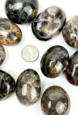 Black Moonstone | Palm Stone | 45-55mm | Madagascar