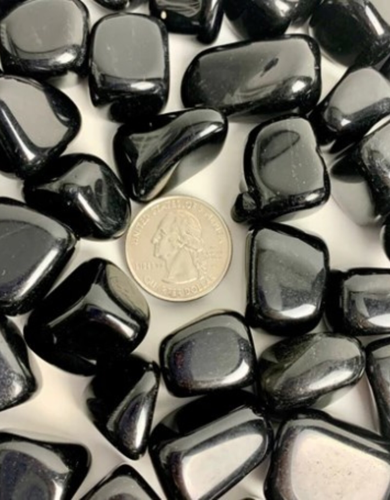 Black Obsidian | Tumbled | 10-30mm | Mexico