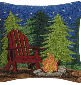 *Campfire Scene Hook Pillow