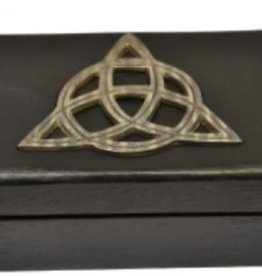*Wood Box - Triquetra Carved 4x6
