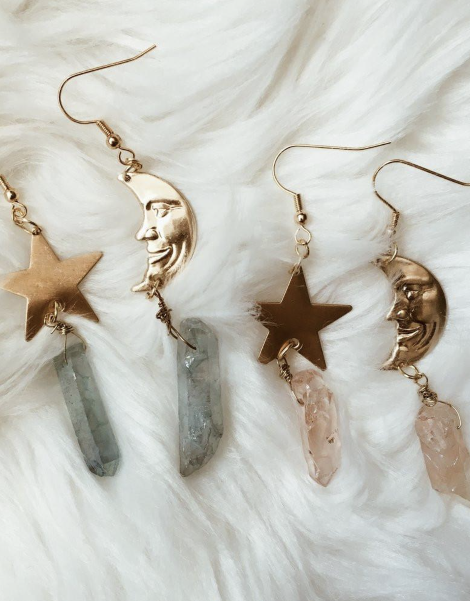 Bohindie Stream *Celestial Soulmates Earrings