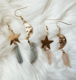 Bohindie Stream *Celestial Soulmates Earrings