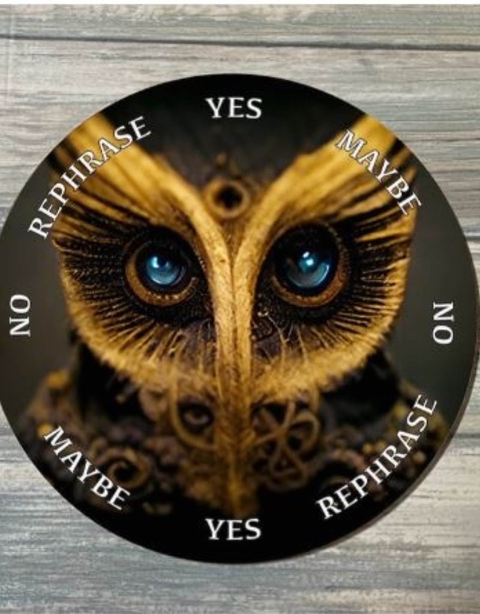 *Owl Pendulum Board 6"