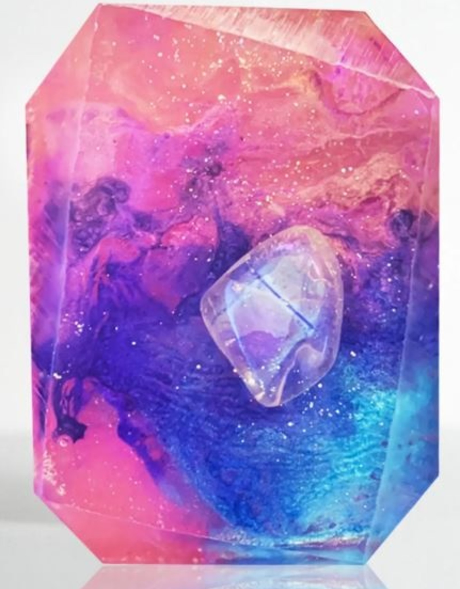 *Crystal Infused Bar Soap Moment of Gratitude 5oz