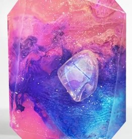 *Crystal Infused Bar Soap Moment of Gratitude 5oz